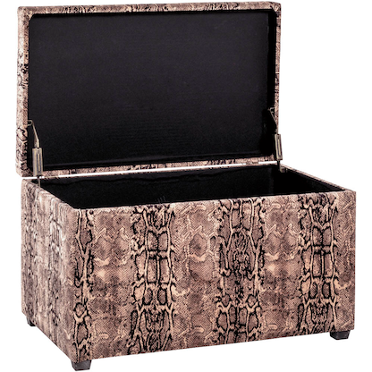 Artikelbild für HAKU Möbel Sitztruhe 22950 Snake Holz 65,0 cm, Artikelnummer 310221