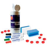 Artikelbild 1 für FRANKEN Glas-Magnettafel Zubehör-Set 03 17 Teile, Artikelnummer 671006