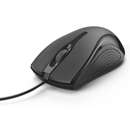 Artikelbild 2 für hama MC-200 Maus kabelgebunden schwarz, Artikelnummer 519335