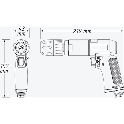 Artikelbild 5 für HAZET 9030P-1 Bohrmaschine, Artikelnummer 583209