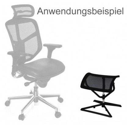 Artikelbild 8 für AMSTYLE Fußhocker SPM1.199 schwarz, 1 St., Artikelnummer 975399