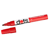 Artikelbild 1 für dots Permanentmarker rot 1,5 - 3,0 mm, 1 St., Artikelnummer 835623