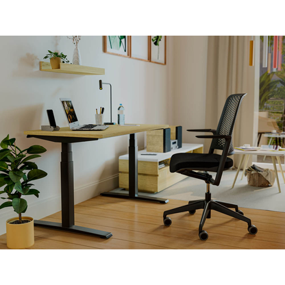 Artikelbild 8 für Nowy Styl Bürostuhl WITHME Stoff schwarz, Gestell schwarz, Artikelnummer 913907