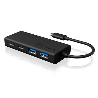 Artikelbild 2 für RaidSonic ICY BOX® USB-Hub IB-HUB1426-CPD 4-fach schwarz, Artikelnummer 201109