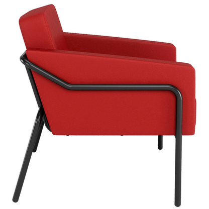 Artikelbild 3 für medso powered by PAPERFLOW Sessel MEDSO L rot schwarz Kunstleder 75,0 x 74,3 x 73,6 cm, 1 St., Artikelnummer 522647