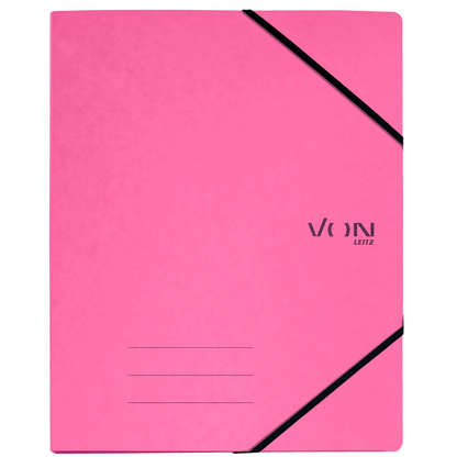 Artikelbild 2 für VON LEITZ Ringbuch 2-Ringe fuchsia 2,5 cm DIN A4, 1 St., Artikelnummer 669851