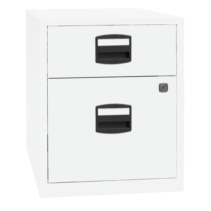 Artikelbild für BISLEY Home Rollcontainer verkehrsweiß 2 Auszüge 41,3 x 40,0 x 52,8 cm, Artikelnummer 263347