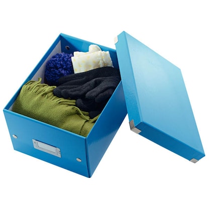 Artikelbild 4 für LEITZ Click & Store Aufbewahrungsbox 7,4 l blau 21,6 x 28,2 x 16,0 cm, 1 St., Artikelnummer 127175