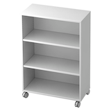 Artikelbild 1 für HAMMERBACHER Aktenregal Profi weiß 80,0 x 40,0 x 117,2 cm, 1 St., Artikelnummer 429858