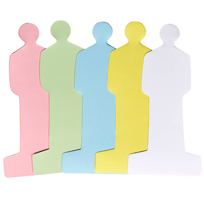 Artikelbild 2 für Moderationskarten farbsortiert 9,5 x 19,5 cm, 120 St., Artikelnummer 537720