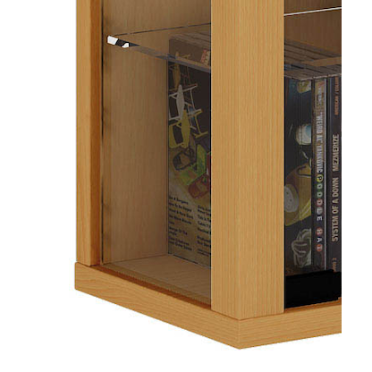 Artikelbild 2 für VCM my home Vitrosa Maxi Vitrine buche 8 Fachböden mit Beleuchtung, Artikelnummer 781106