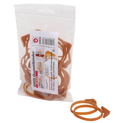 Artikelbild für WIHEDÜ Gummibänder transparent 15,0 cm, Ø 18,0 cm, 20 St., Artikelnummer 995542