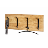 Artikelbild 1 für HAKU Möbel Wandgarderobe 52975 akazie Holz 4 Haken 90,0 x 36,0 cm, Artikelnummer 340168