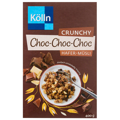 Artikelbild 2 für Kölln Chrunchy Choc Choc Hafer Müsli 400,0 g, 1 St., Artikelnummer 296198