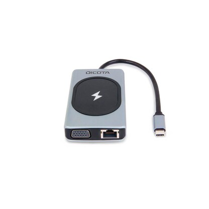 Artikelbild 3 für DICOTA USB-C 10-in-1 USB-Ladestation silber, 100 Watt, Artikelnummer 371379
