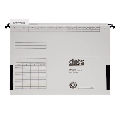 Artikelbild 3 für dots Hängetaschen lichtgrau, 25 St., Artikelnummer 538579