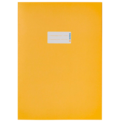 Artikelbild für HERMA Heftumschlag glatt gelb Papier DIN A4, Artikelnummer 116117
