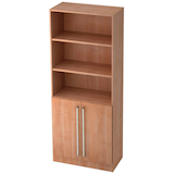 Artikelbild 1 für HAMMERBACHER Regalschrank 7700 CE, V7700/N/N/CE nussbaum 80,0 x 42,0 x 200,4 cm, 1 St., Artikelnummer 861334