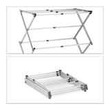 Artikelbild 1 für relaxdays Wäscheständer grau, 1 St., Artikelnummer 401824