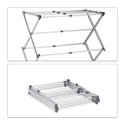 Artikelbild für relaxdays Wäscheständer grau, 1 St., Artikelnummer 401824