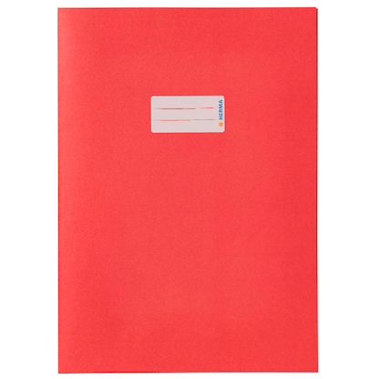 Artikelbild für HERMA Heftumschlag glatt rot Papier DIN A4, Artikelnummer 116127