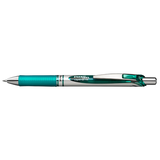 Artikelbild 1 für Pentel EnerGel BL77 Gelschreiber türkis/silber 0,35 mm, Schreibfarbe: grün, 1 St., Artikelnummer 527205