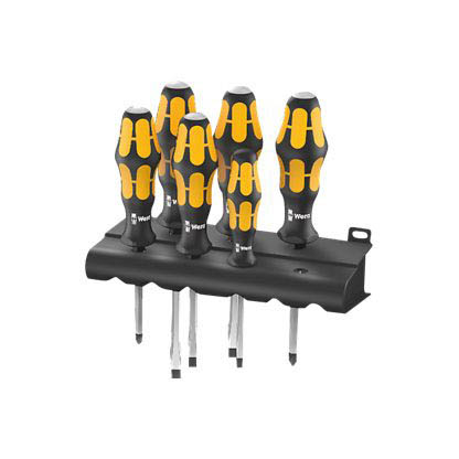 Artikelbild für Wera Schraubendreher-Set Kraftform 932/6 05018282001 6-teilig, Artikelnummer 897145