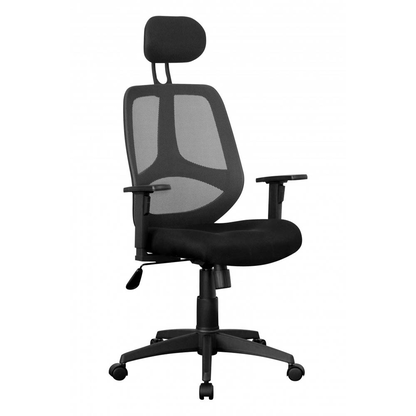 Artikelbild für AMSTYLE Bürostuhl, SPM1.206 Stoff schwarz, Gestell schwarz, Artikelnummer 975508