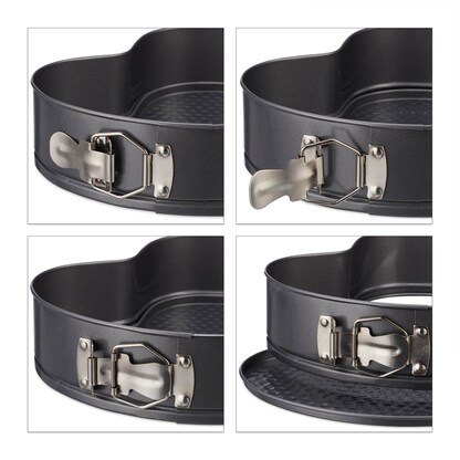 Artikelbild 3 für relaxdays Springformen-Set Ø, 1 Set, Artikelnummer 472181