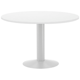 Artikelbild 1 für rocada Mehrzwecktisch weiß rund, Säulenfuß weiß, 120,0 x 120,0 x 72,0 cm, Artikelnummer 117859
