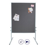 Artikelbild 1 für FRANKEN Moderationswand X-tra!Line 120,0 x 150,0 cm grau, Artikelnummer 509949