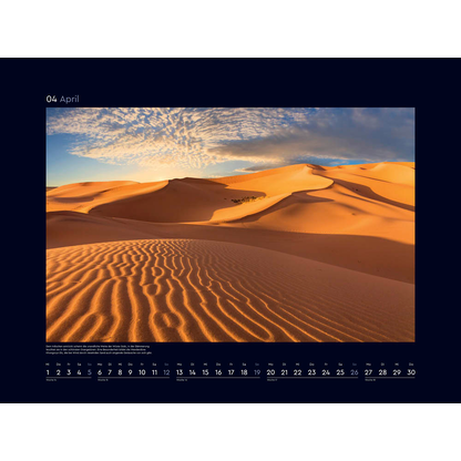 Artikelbild 5 für KUNTH Monats-Wandkalender Farben der Erde 2026, 1 St., Artikelnummer 575698