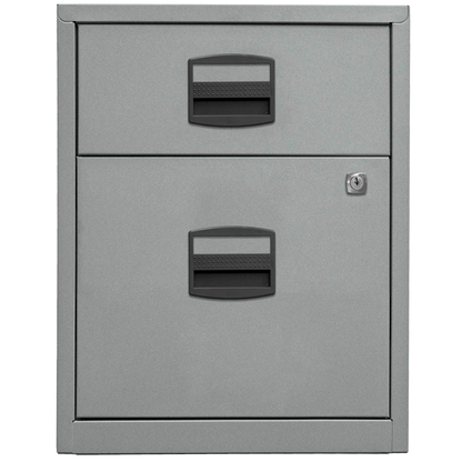 Artikelbild 4 für BISLEY Home Rollcontainer silber 2 Auszüge 41,3 x 40,0 x 52,8 cm, Artikelnummer 263330