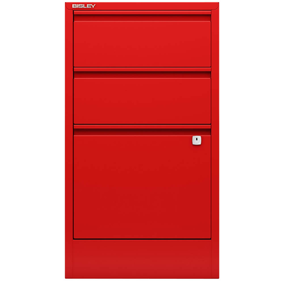 Artikelbild 4 für BISLEY Home Hängeregistraturschrank kardinalrot 3 Schubladen 41,3 x 40,0 x 67,2 cm, 1 St., Artikelnummer 454456
