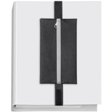 Artikelbild 1 für VELOFLEX Reißverschlussbeutel VELOBAG® Flex DIN A4 schwarz/silber Textil 8,0 mm, 1 St., Artikelnummer 113924