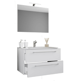 Artikelbild 1 für VCM my bath Badmöbel-Set 3-teilig Badinos 914327 weiß 80,0 x 46,0 x 50,0 cm, Artikelnummer 388771