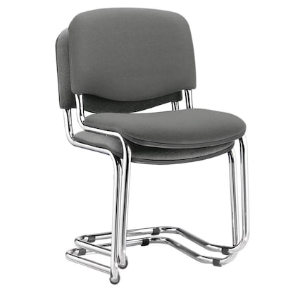 Artikelbild für Nowy Styl Besucherstühle Iso Swing ISO SWING CHROM C38 anthrazit Stoff, 2 St., Artikelnummer 952713