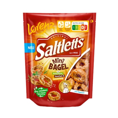 Artikelbild für Saltletts Mini Bagel 100,0 g, 1 St., Artikelnummer 345667