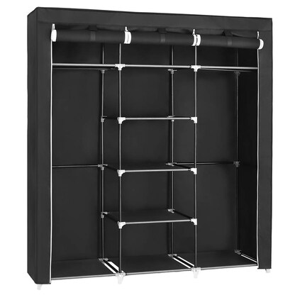 Artikelbild für SONGMICS Stoffschrank, RYG12B schwarz 150,0 x 45,0 x 175,0 cm, 1 St., Artikelnummer 439806
