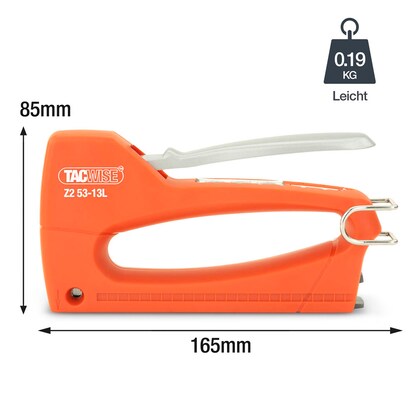 Artikelbild 2 für TACWISE™ Handtacker Z2 53-13L orange, 1 St., Artikelnummer 584819