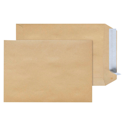 Artikelbild für STEINMETZ Versandtaschen DIN C5 ohne Fenster braun 500 St., Artikelnummer 243877