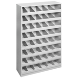 Artikelbild 1 für ADB Kleinteileregal 53618 lichtgrau 50,0 x 12,5 x 85,0 cm, Artikelnummer 893034