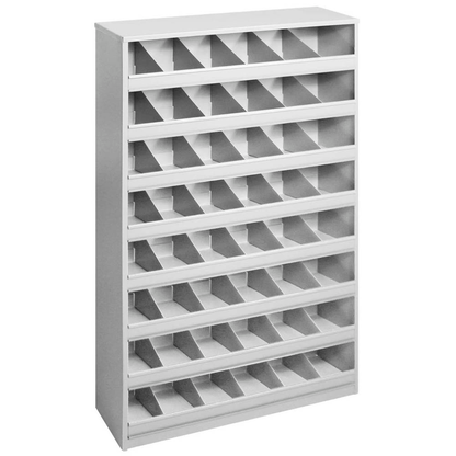 Artikelbild für ADB Kleinteileregal 53618 lichtgrau 50,0 x 12,5 x 85,0 cm, Artikelnummer 893034