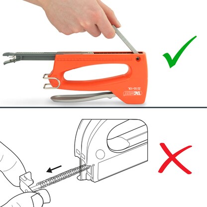 Artikelbild 6 für TACWISE™ Handtacker Z2 53-13L orange, 1 St., Artikelnummer 584819