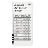 Artikelbild 1 für BÜRK MOBATIME Stempelkarten Typ 2 - 5, 200 St., Artikelnummer 695577