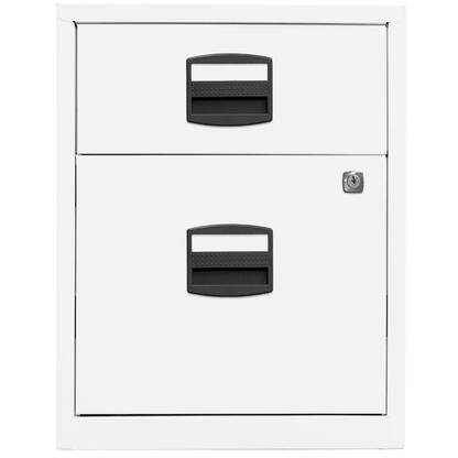 Artikelbild 4 für BISLEY Home Rollcontainer verkehrsweiß 2 Auszüge 41,3 x 40,0 x 52,8 cm, Artikelnummer 263347