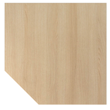 Artikelbild 1 für HAMMERBACHER Verbindungsplatte Orbis eiche, Trapezform 120,0 x 80,0 x 68,5 - 81,0 cm, Artikelnummer 638217