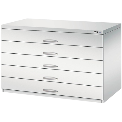 Artikelbild 5 für CP 7100 Planschrank lichtgrau 5 Schubladen 110,0 x 76,5 x 76,0 cm, 1 St., Artikelnummer 681895
