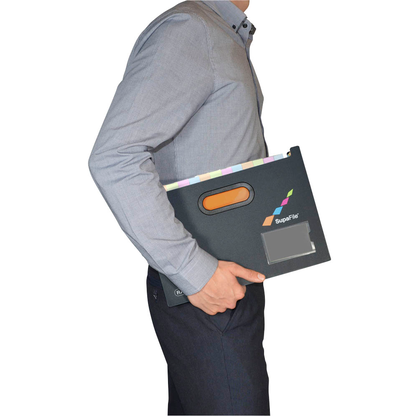 Artikelbild 5 für RAPESCO® Fächermappe Germ-Savy Supafile 13 Fächer schwarz, 1 St., Artikelnummer 801908