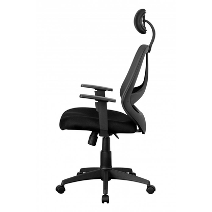 Artikelbild 5 für AMSTYLE Bürostuhl, SPM1.206 Stoff schwarz, Gestell schwarz, Artikelnummer 975508